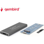 Gembird M2 Drive USB3.0 Enclosure Black - (EE2280-U3C-01)