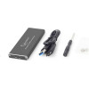 Gembird M2 Drive USB3.0 Enclosure Black - (EE2280-U3C-01)