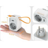 Tessan 3 In 1 Wall Socket 1xSCHUKO, 1xUSB, 1xTYPE-C Cable 15CM - (TS-332-DE)