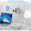 Tessan 6 In 1 Wall Socket 3xSCHUKO, 2xUSB, 1xTYPE-C - (TS-323-C)