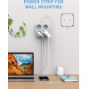 Tessan 7 In 1 Power Strip 4xSCHUKO, 2xUSB, 1xTYPE-C, 2M Cable - (TS-302-C)