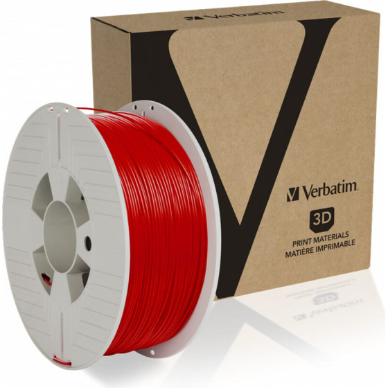Verbatim 3D Printer Filament Pla 1.75Mm 1Kg Red - (55320)