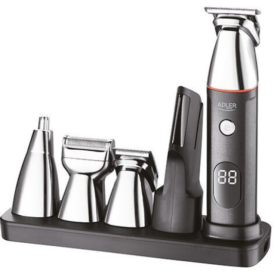 Adler MEN'S Grooming Kit 5 In 1 With Lcd Display - (AD2946)