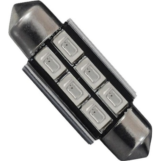 GloboStar C5W ����� ����������� Festoonled 39mm Can Bus �� 6 Smd 5630 2.5W Dc 180� 12V ������� - (40162)