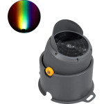 GloboStar FLOOD-Sima ���������� ��������� - ���� �������� Wall Washer �� ������������� ������ ��� ������� ������� Led 60W 5100lm 30� Dc 24V ��������� IP67 �29 x �24 x �28.5cm Rgbw DMX512 - ���� ������� - 3 Years Warranty - (90498)