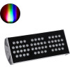GloboStar FLOOD-Tena ��������� Wall Washer ��� ������� ������� Led 108W 9180lm 10� Dc 24V ��������� IP65 �43.5 x �15.5 x �18cm Rgbw DMX512 - ����� - 3 Years Warranty - (90224)