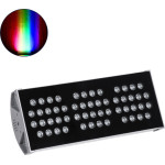 GloboStar FLOOD-Tena ��������� Wall Washer ��� ������� ������� Led 108W 9180lm 10� Dc 24V ��������� IP65 �43.5 x �15.5 x �18cm Rgbw DMX512 - ����� - 3 Years Warranty - (90224)