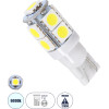 GloboStar T10 W5W ����� ����������� Led 9xSMD5050 2.1W 198lm 360� Dc 12-16V IP20 �1.2 x �3.1cm ����� ����� 6000K - (81056)