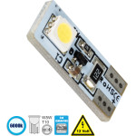 GloboStar T10 W5W ����� ����������� 2rd Generation Can-Bus Series Led 2 Smd 5050 1.6W 240lm 360� Dc 12V IP20 ����� ����� 6000K - (81087)