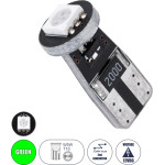 GloboStar T10 W5W ����� ����������� Led 2rd Generation Can-Bus Series 1xSMD5050 1.5W 120lm 120� Dc 12-16V IP20 �1 x H2.2cm ������� - (81083)