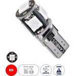 GloboStar T10 W5W ����� ����������� Led 2rd Generation Can-Bus Series 5xSMD5050 2.30W 240lm 360� Dc 12-16V IP20 �1.1 x �2.7cm ������� - (81091)