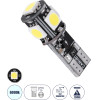 GloboStar T10 W5W ����� ����������� Led 2rd Generation Can-Bus Series 5xSMD5050 2.30W 300lm 360� Dc 12-16V IP20 �1.1 x �2.7cm ����� ����� 6000K - (81089)