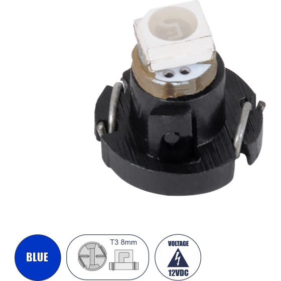 GloboStar T3 ����� ����������� Led 1xSMD1210 0.2W 30lm 120� Dc 12-16V IP20 �0.8 x �0.8 x �0.7mm ���� - (81005)