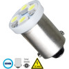 GloboStar T4W BA9S ����� ����������� Led 4 Smd 1210 0.8W 160lm 120� Dc 12V IP20 ����� ����� 6000K - (81283)