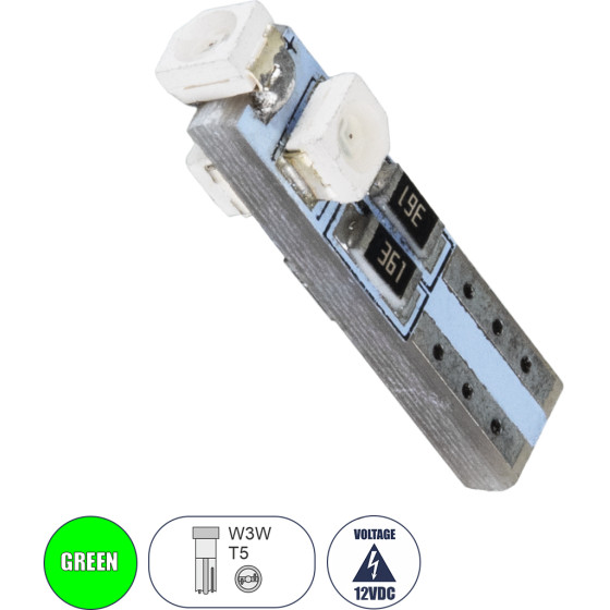 GloboStar T5 ����� ����������� Led 3xSMD1210 0.48W 18lm 360� Dc 12-16V IP20 �0.6 x �2cm ������� - (81032)