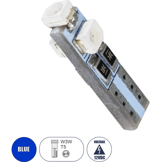 GloboStar T5 ����� ����������� Led 3xSMD1210 0.48W 18lm 360� Dc 12-16V IP20 �0.6 x �2cm ���� - (81033)