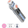 GloboStar T5 ����� ����������� Led 3xSMD1210 0.48W 18lm 360� Dc 12-16V IP20 �0.6 x �2cm ��� - (81035)