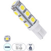 GloboStar T10 W5W ����� ����������� Led 13xSMD5050 2.8W 286lm 360� Dc 12-16V IP20 �1.2 x �4cm ����� ����� 6000K - (03040)