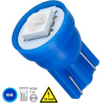 GloboStar T10 W5W ����� ����������� Led 1xSMD5050 0.28W 18lm 120� Dc 12-16V IP20 �1.1 x �1.7cm ���� - (81047)