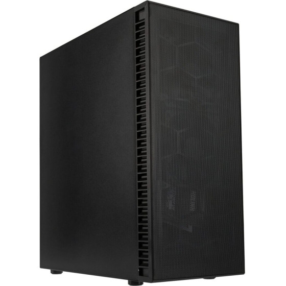 Kolink Observatory Hf Mesh Pwm Midi Tower Case - Black (With 3x120mm Black Pwm Fans) - (PGW-CH-KOL-128)