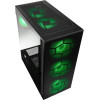 Kolink Observatory Hf Plus Mesh Argb Pwm Midi Tower Case - Black (With 6x120mm Argb Pwm Fans) - (PGW-CH-KOL-130)