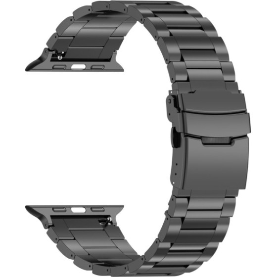 Tech-Protect Replacment Stainlesspro For Apple Watch 4/5/6/7/9/Se (42/44/45/49 MM) Black - (TPMBSTPW4B)
