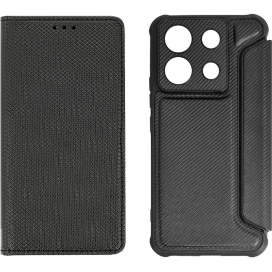 Powertech ���� Razor Carbon ��� Xiaomi Redmi Note 13 Pro 5G, ����� - (MOB-1979)