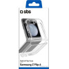 SBS Hybrid Case Samsung Z Flip 6 Transparent Backcover - (TECOVSAZFLIP6T)