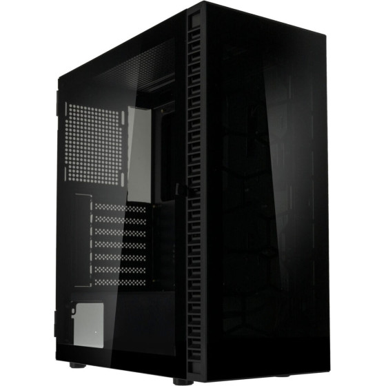 Kolink Observatory Hf Glass Core Midi Tower Case - Black No Fans - (PGW-CH-KOL-126)