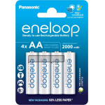 Panasonic �������� ���������������� Eneloop 2000mAh Mah Size Aa Ni-Mh 1.2V ���. 4 �� ����� ����������� - (BK-3MCDEC4BE)
