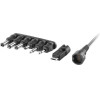 Sencor Universal ��������� 1000mAh �� ���������� ������� Micro USB, 5.5 x 1.5, 5.5 x 2.5, 3.5 x 1.35, 5.0 x 2.1, 2.5mm, 3.5mm - (Sps 10)