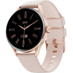 QCY Watch Elite S11 Pink Gold - Small Metal 1,19'' Amodel Fashion Bt Call IPX8 Waterproof 7DAy Always - (6957141409299)
