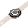 QCY Watch Elite S11 Pink Gold - Small Metal 1,19'' Amodel Fashion Bt Call IPX8 Waterproof 7DAy Always - (6957141409299)