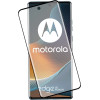 Idol 1991 Tempered Glass Motorola Edge 50 Fusion 6.7'' 9H 0.30mm 3D Edge Glue Semi Curved Finger Unlock BLACK - (5205308365096)