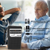 Lamtech Pocket Radio With Earphones Jack Black - (LAM112556) - (5202021112556)
