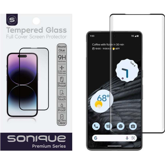 Sonique Curvy Glass Premium Series Hd Full Cover 9H Google Pixel 7 Pro �����