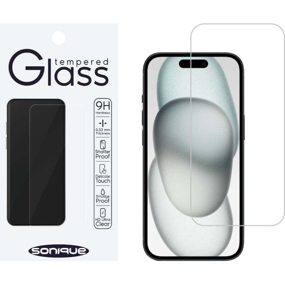 Sonique Hardy Glass Premium Series Hd 9H Apple Iphone 15 / Iphone 16