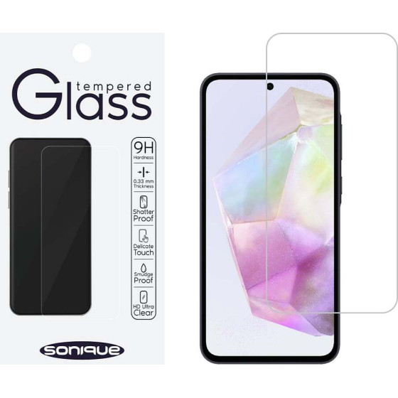 Sonique Hardy Glass Premium Series Hd 9H Samsung Galaxy A35 5G / Galaxy A55 5G