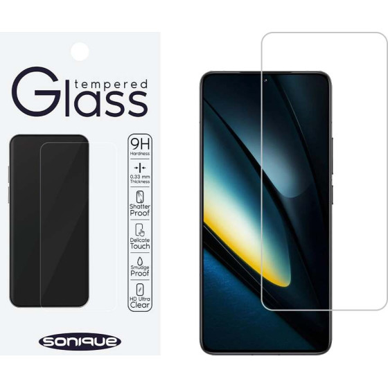 Sonique Hardy Glass Premium Series Hd 9H Xiaomi Poco F6 5G / Poco F6 Pro 5G