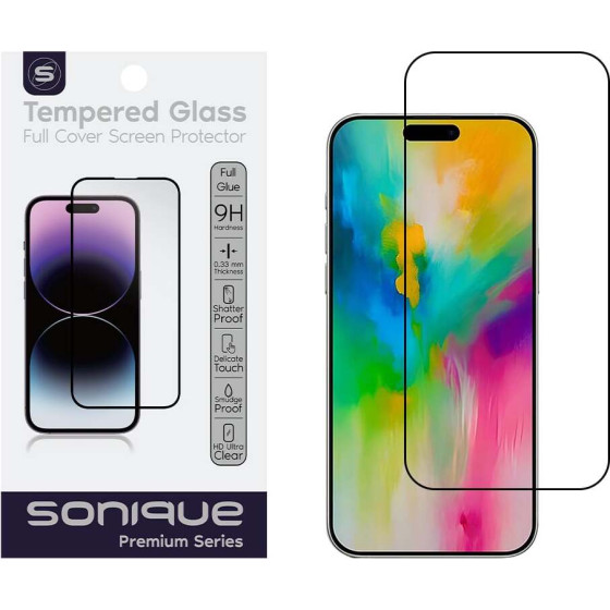 Sonique Hardy Glass Premium Series Hd Full Cover 9H Apple Iphone 16 Pro Max �����