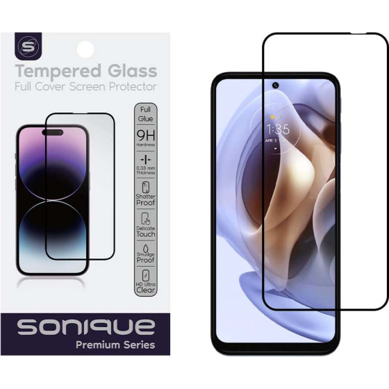 Sonique Hardy Glass Premium Series Hd Full Cover 9H Motorola Moto G31 4G / Moto G41 4G �����