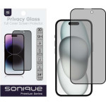 Sonique Privacy Glass Premium Series Hd Full Cover 9H Apple Iphone 15 / Iphone 16 �����