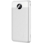 Charmast Powerbank 10000mAh Pd 20W Led Screen Display White - (L10SW)