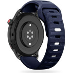 Tech-Protect Replacment Band Icon Line For Samsung Watch 4 / 5 / 5 Pro / 6 / 7 / Fe Navy - (TPRILSW4AG)