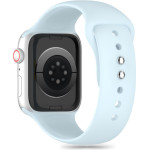 Tech-Protect Replacment Band Silicone For Apple Watch 4 / 5 / 6 / 7 / 8 / 9 (38 / 40 / 41 MM) Sky - (TPRSAW5S)