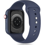 Tech-Protect Replacment Band Silicone For Apple Watch 4/5/6/7/8/9/SE/ULTRA1/2 (42/44/45/49 MM) Blue - (TPRSAW6BL)