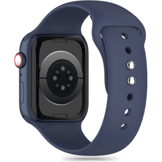 Tech-Protect Replacment Band Silicone For Apple Watch 4/5/6/7/8/9/SE/ULTRA1/2 (42/44/45/49 MM) Blue - (TPRSAW6BL)