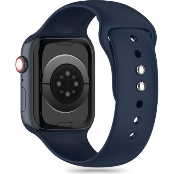Tech-Protect Replacment Band Silicone For Apple Watch 4/5/6/7/8/9/SE/ULTRA1/2 (42/44/45/49 MM) Storm - (TPRSAW6SB)