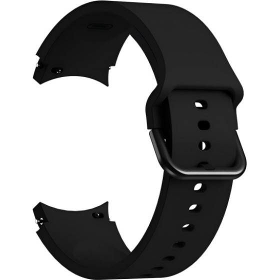 Tech-Protect Replacment Band Silicone For Samsung Watch 4 / 5 / 5 Pro / 6 / 7 / Fe Black - (TPRSBW4B)