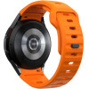 Tech-Protect Replacment Band Silicone Line For Samsung Watch 4 / 5 / 5 Pro / 6 / 7 / Fe Orange - (TPRBSW4OR)